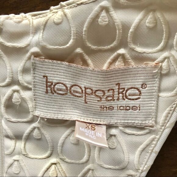 Keepsake the Label Friend Crush Jacquard Peplum Mini Dress - Picture 12 of 14